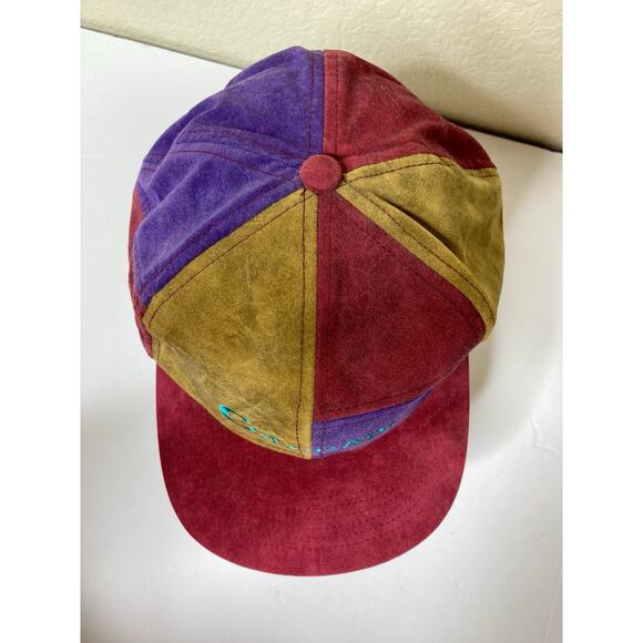 Colorado Hat Color Block Patchwork Sueded Embroidered SnapBack Cap - Picture 6 of 9